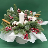 Зимняя сказка свечи 0