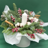 Зимняя сказка свечи 2