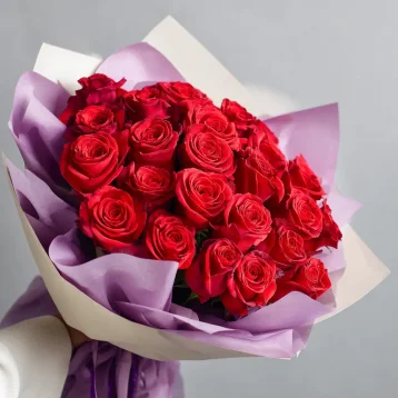 Красные розы «Чувства без слов»